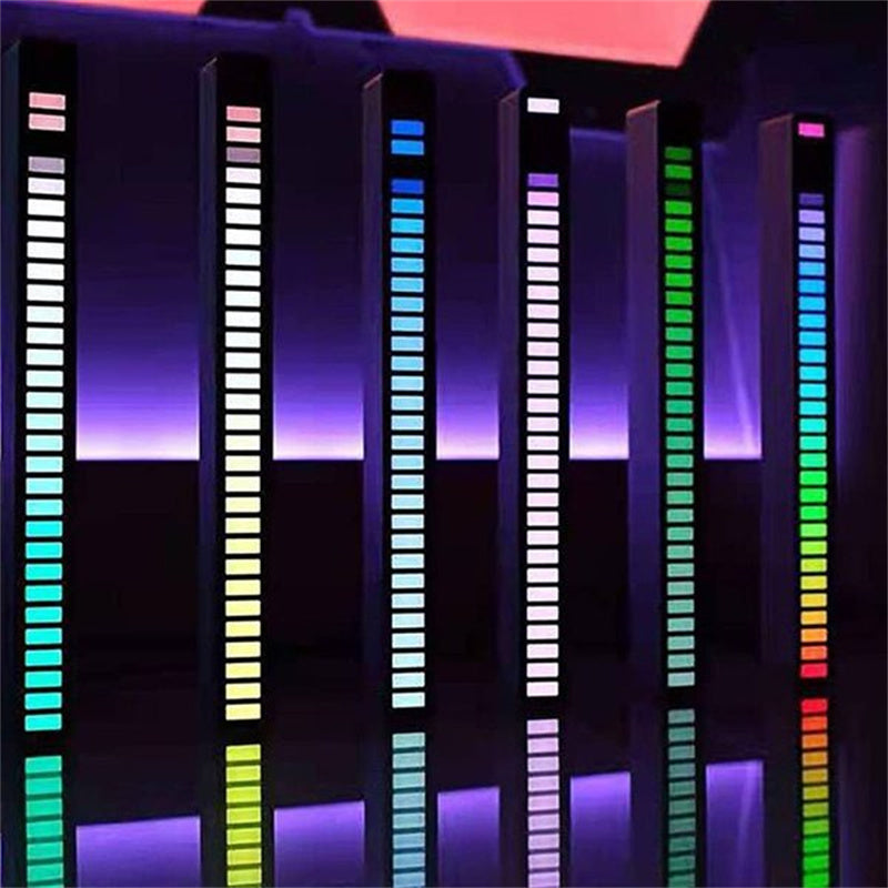 Draadloze, geluidgeactiveerde RGB-lichtbalk