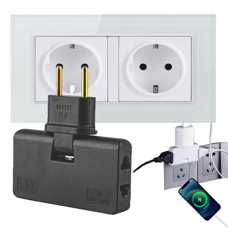 Draaibare socket-converter