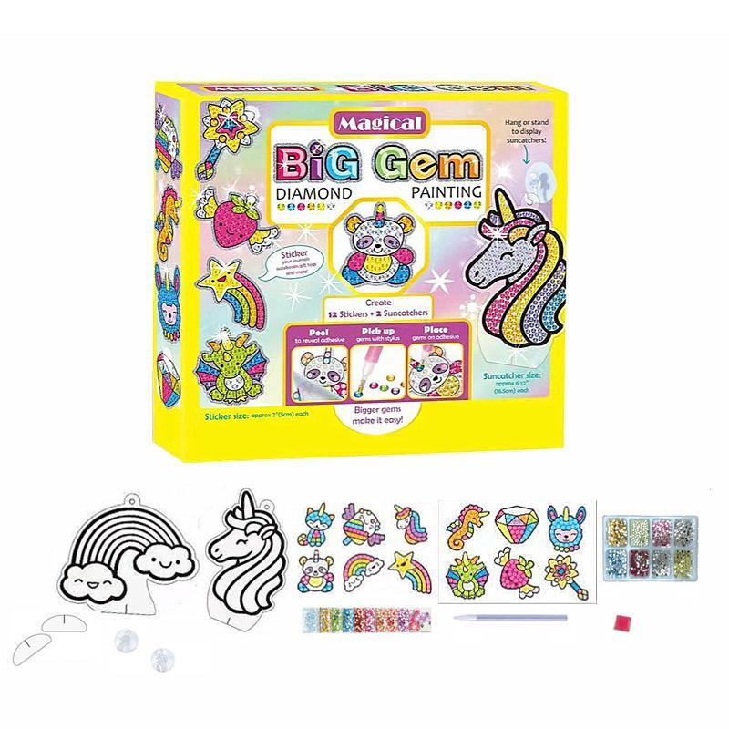 Grote Gem Diamant Schilderen Stickers voor Kinderen