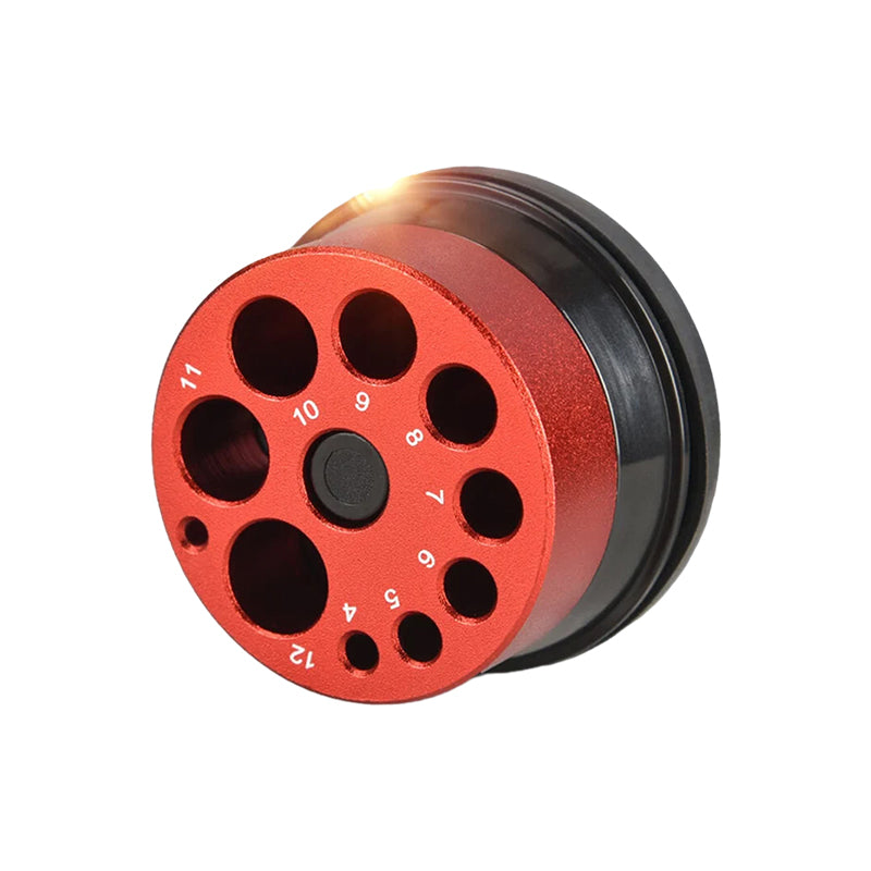 Elektrische boorstofafscheider