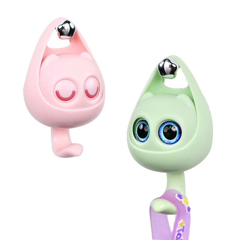 Creatieve schattige knipoog kattenhaken