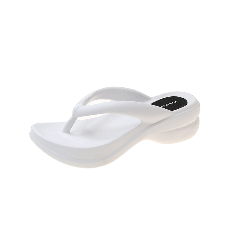 Teenslippers met dikke bodem