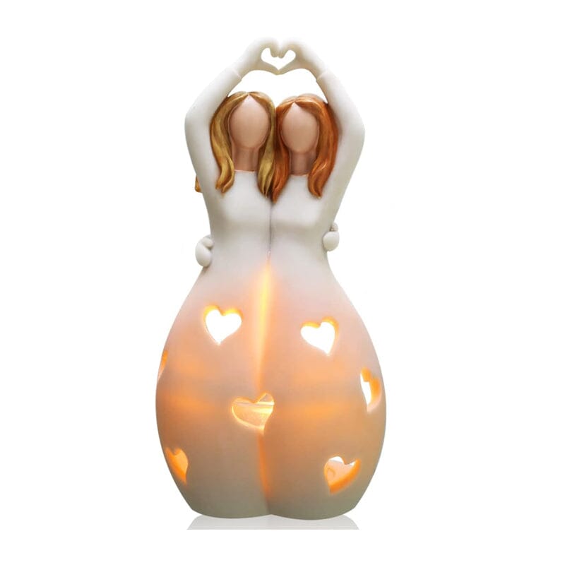 Hars kandelaar standbeeld