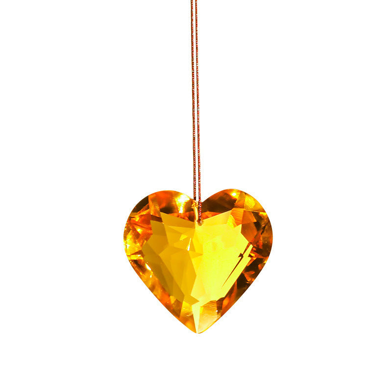 Opknoping Hart Suncatcher Prisma Ambachten