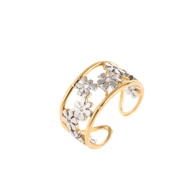 Onregelmatige holle madeliefjesring