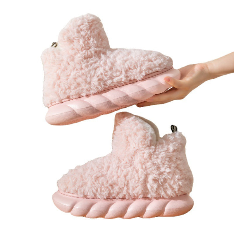 Heerlijke fleece slofjes