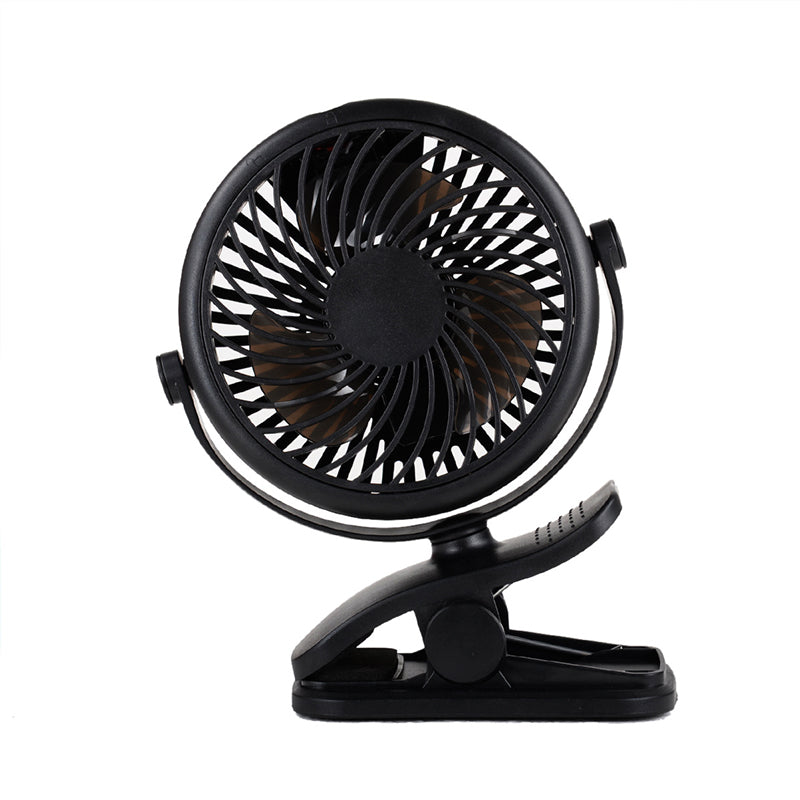 Draagbare stille clipventilator met 360 ° rotatie