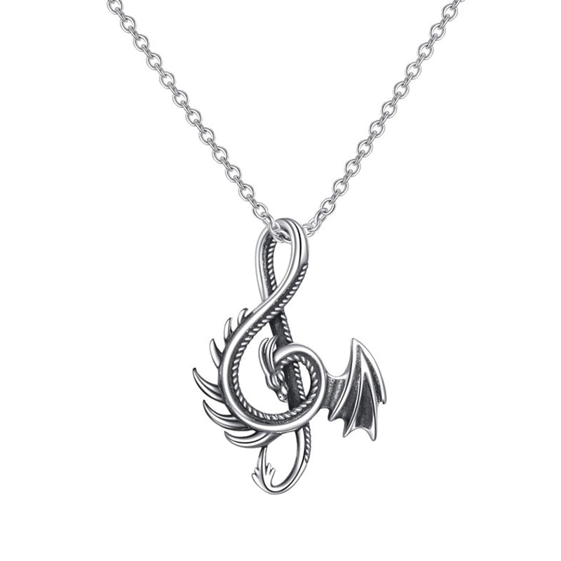 Wees zelfverzekerd als een draak Draak ketting