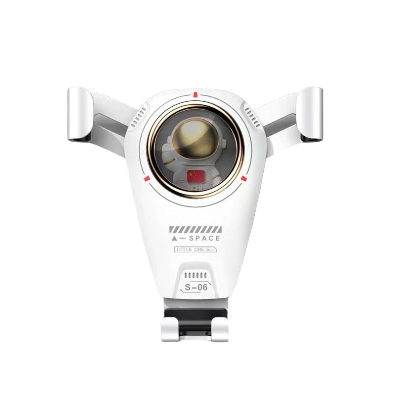 Astronaut zwaartekracht telefoon navigatie beugel