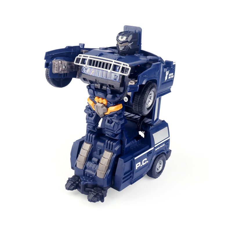 Transformerend robotmodel speelgoedauto