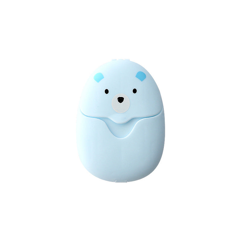 Buitenshuis draagbare zeep papier