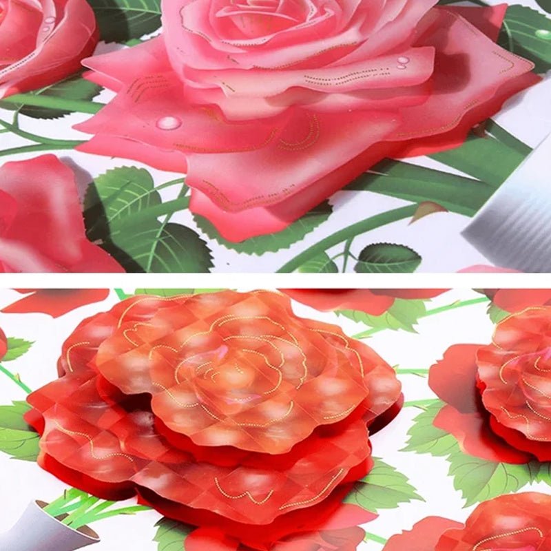DIY plantenvaas 3D stereo stickers