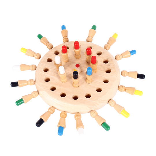 Houten Memory Match Stick Schaken