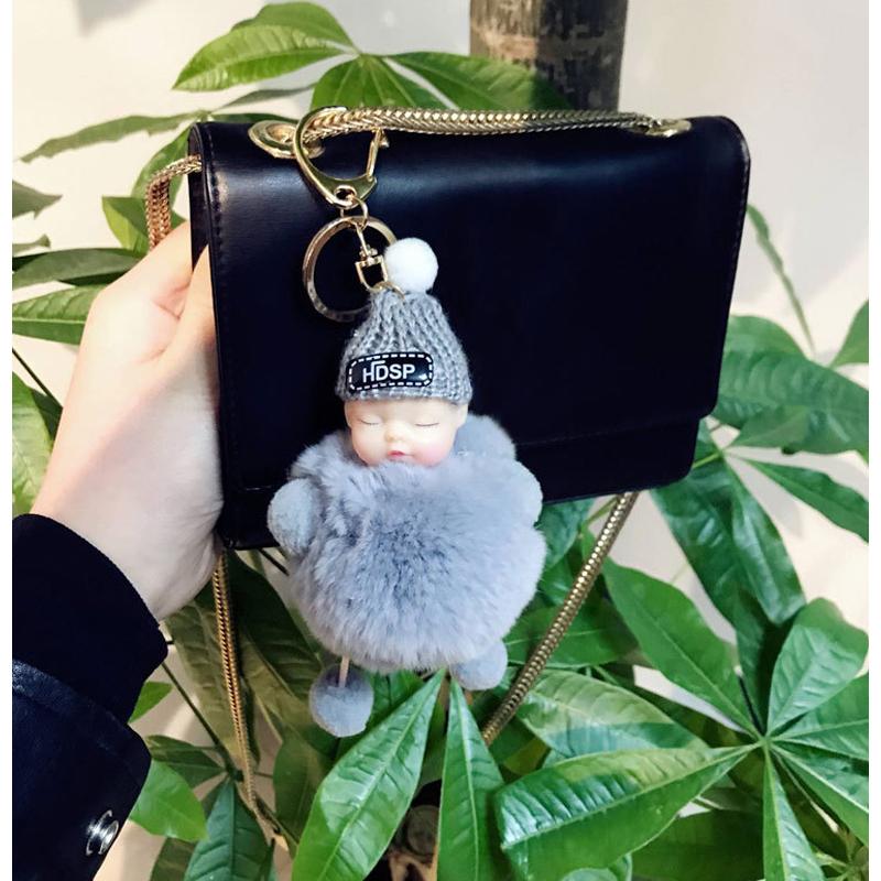 Leuke simulatie pluche scheel pop