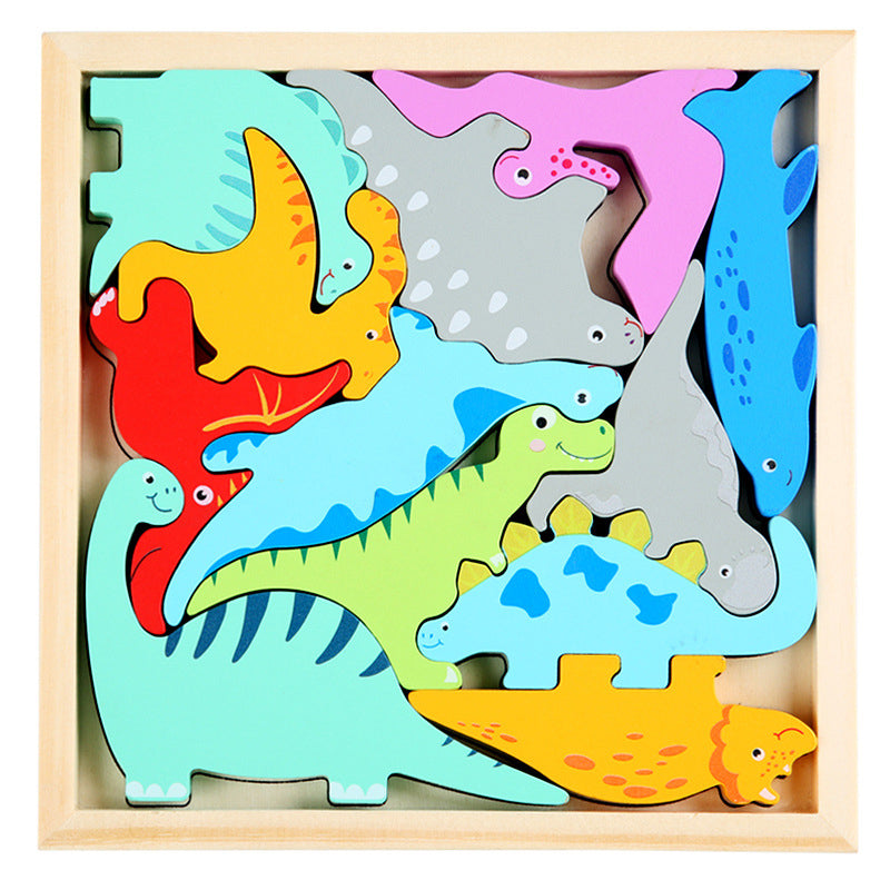 Houten peuter puzzels