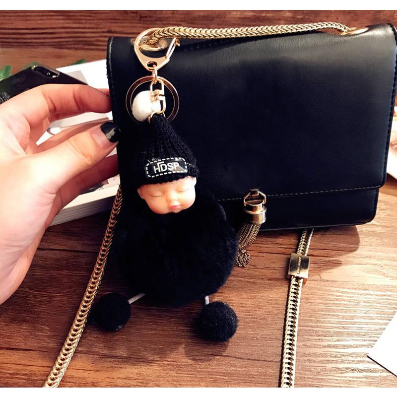 Leuke simulatie pluche scheel pop