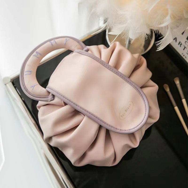 Trekkoord luie make-up handtas