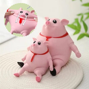Creatief decompressie roze Piggy speelgoed