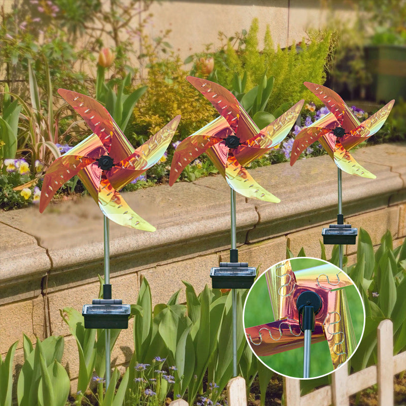 Waterdicht Solar Garden Windmolenlicht