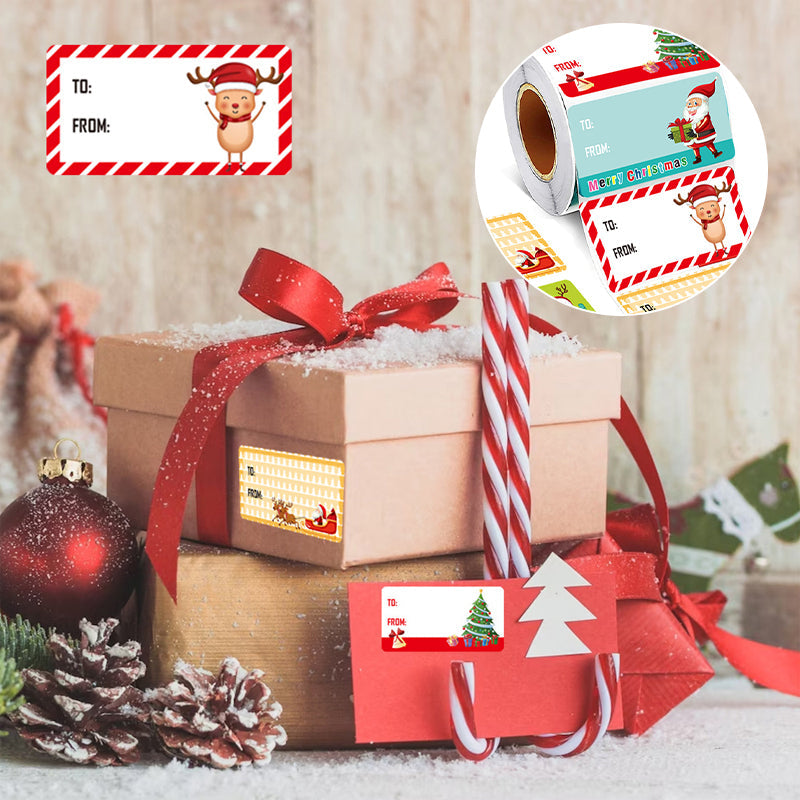Kerst zelfklevende stickers