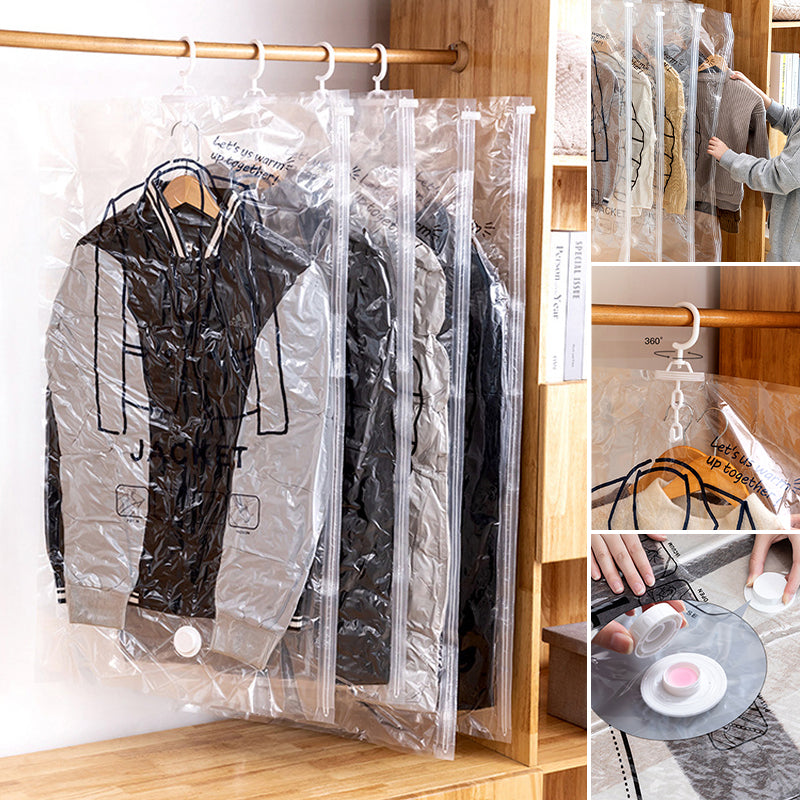 Hangende vacuüm opbergzakken