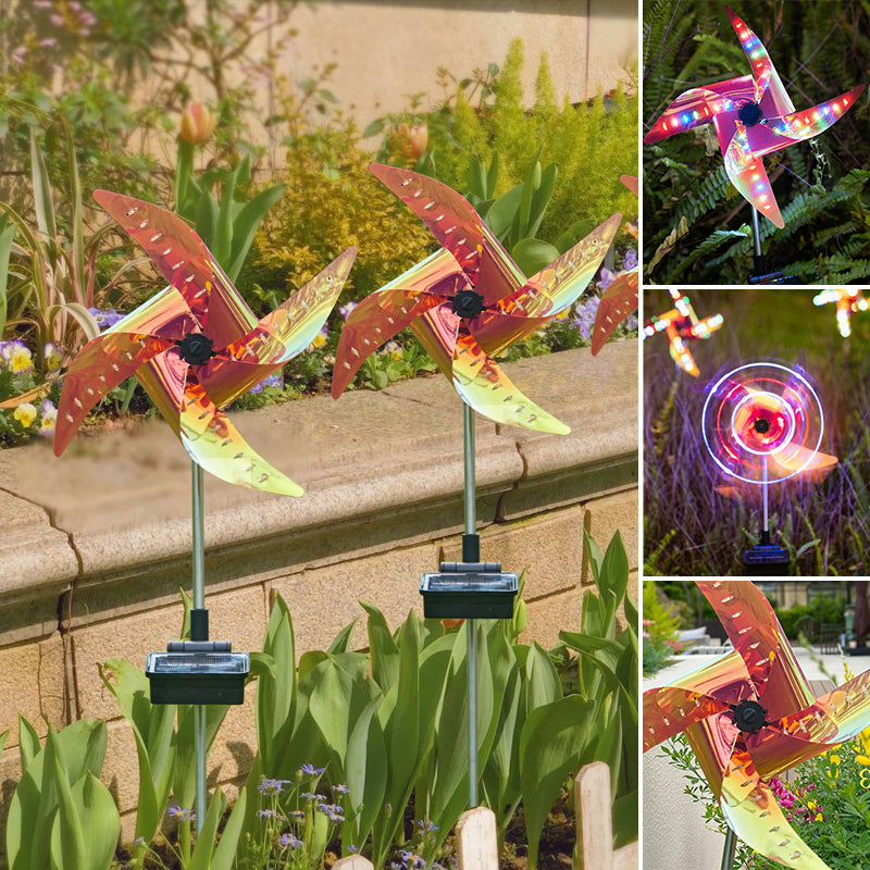 Waterdicht Solar Garden Windmolenlicht