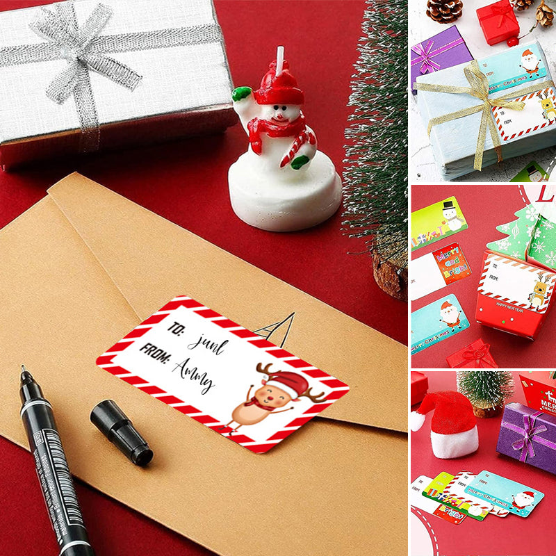 Kerst zelfklevende stickers