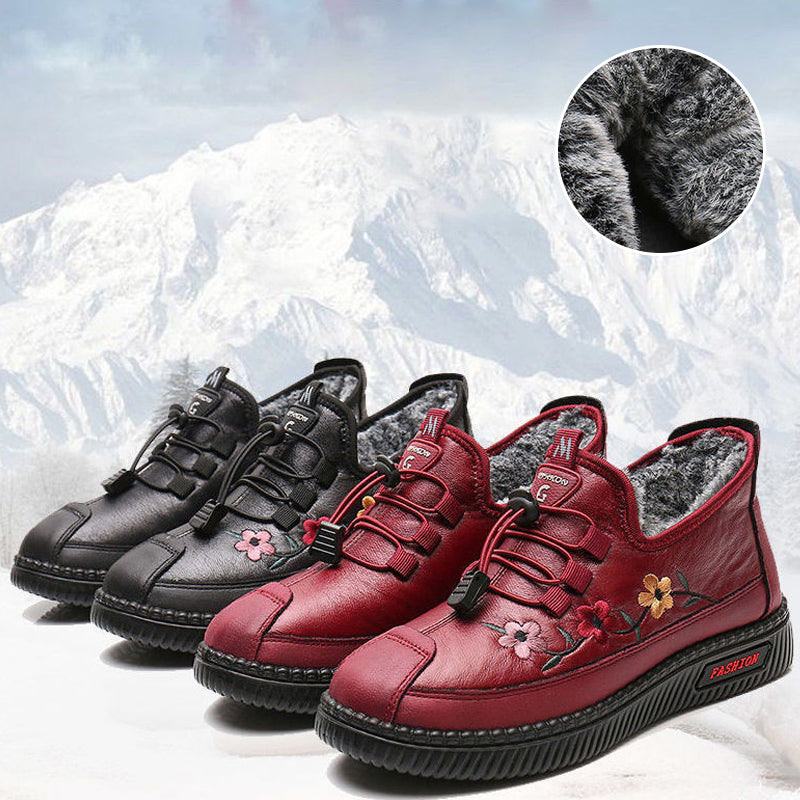 Dames Loafers voor Oudere Vrouwen Zacht Warm