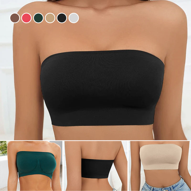 Antislip tube-bh voor dames zonder bandjes of voering