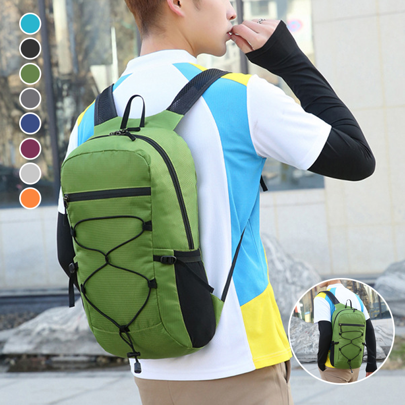 Handige opvouwbare rugzak