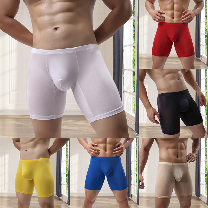 Boxershorts voor heren, ademend, op sport geïnspireerd ondergoed van ijszijde