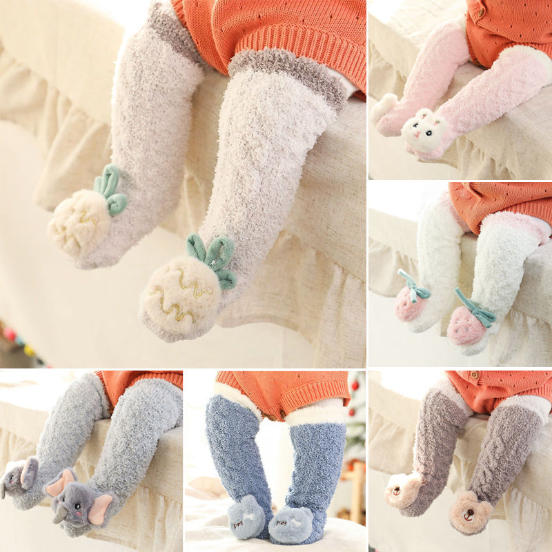 Baby Winter Fluffy Fuzzy Slipper Sokken