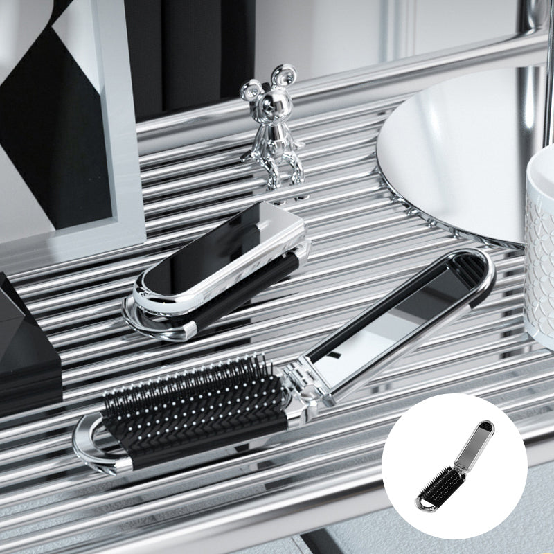 Opvouwbare haarborstel voor op reis