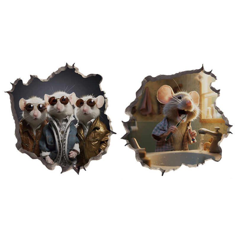 Muisgat stickers