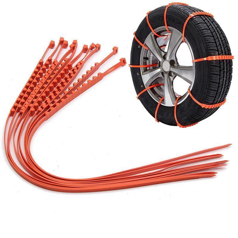 Antislip sneeuwkettingen met ritssluiting