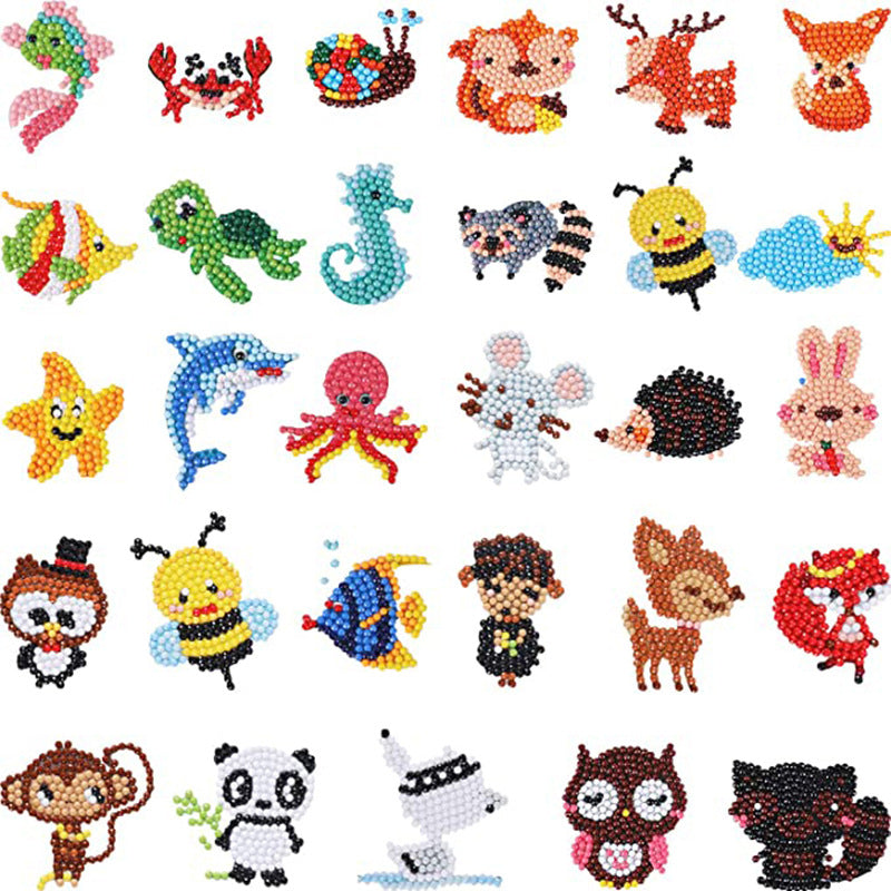 Diamant schilderij gratis stickers