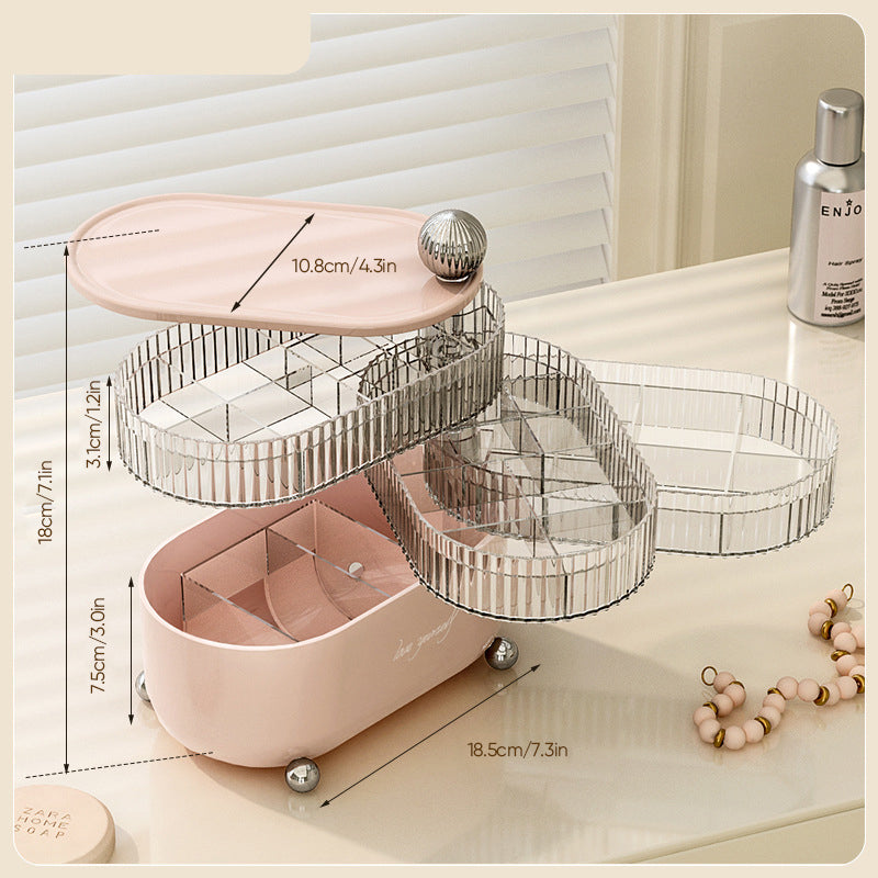 360° roterende bureau-organizer