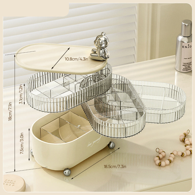 360° roterende bureau-organizer