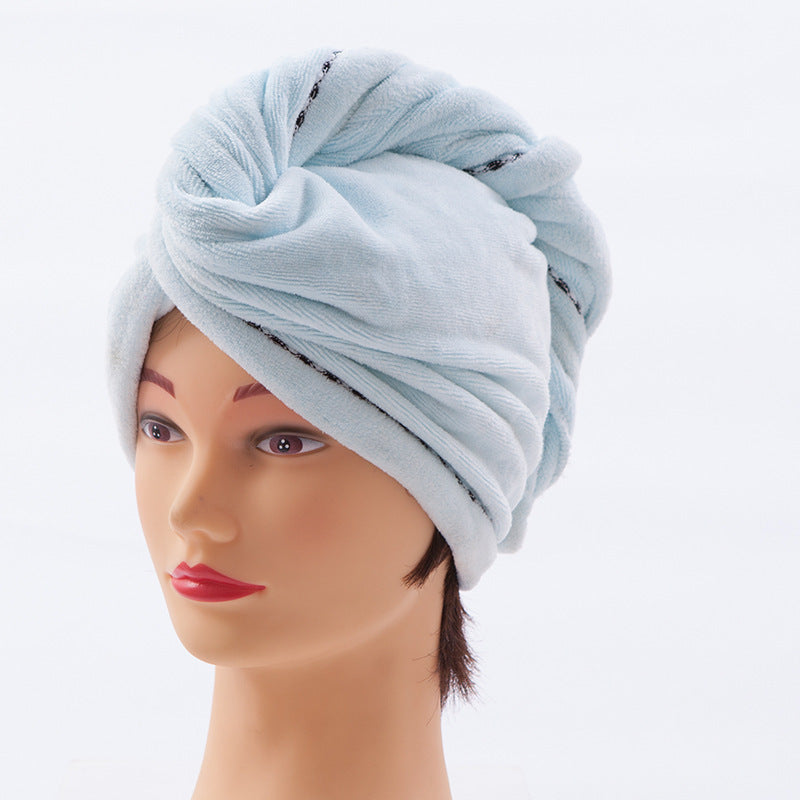 Dikke absorberende microfiber kap voor droog haar