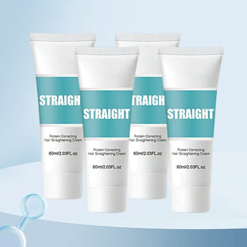 Zijde- en glanscrème voor het ontkrullen van haar