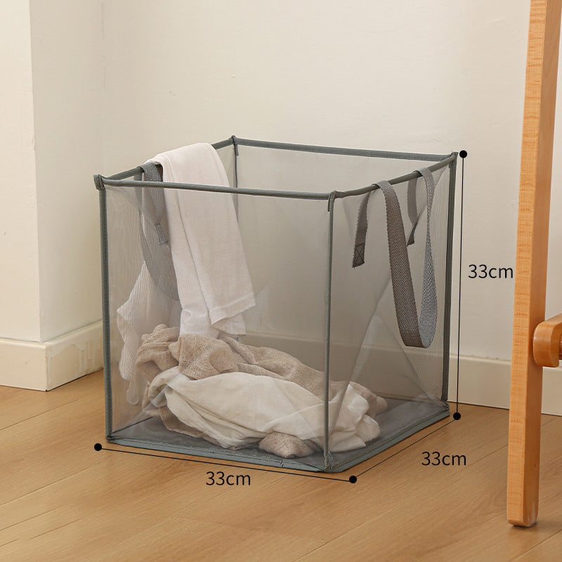 Draagbare opvouwbare wasmand