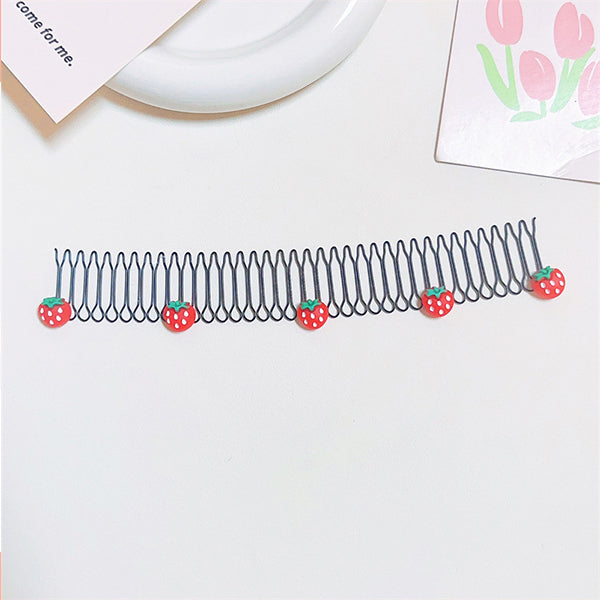 Rekbare onzichtbare haarclips