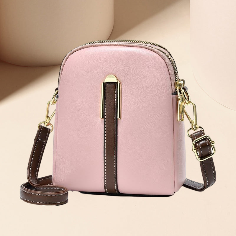 Lichtgewicht mini-crossbody-schoudertelefoontas