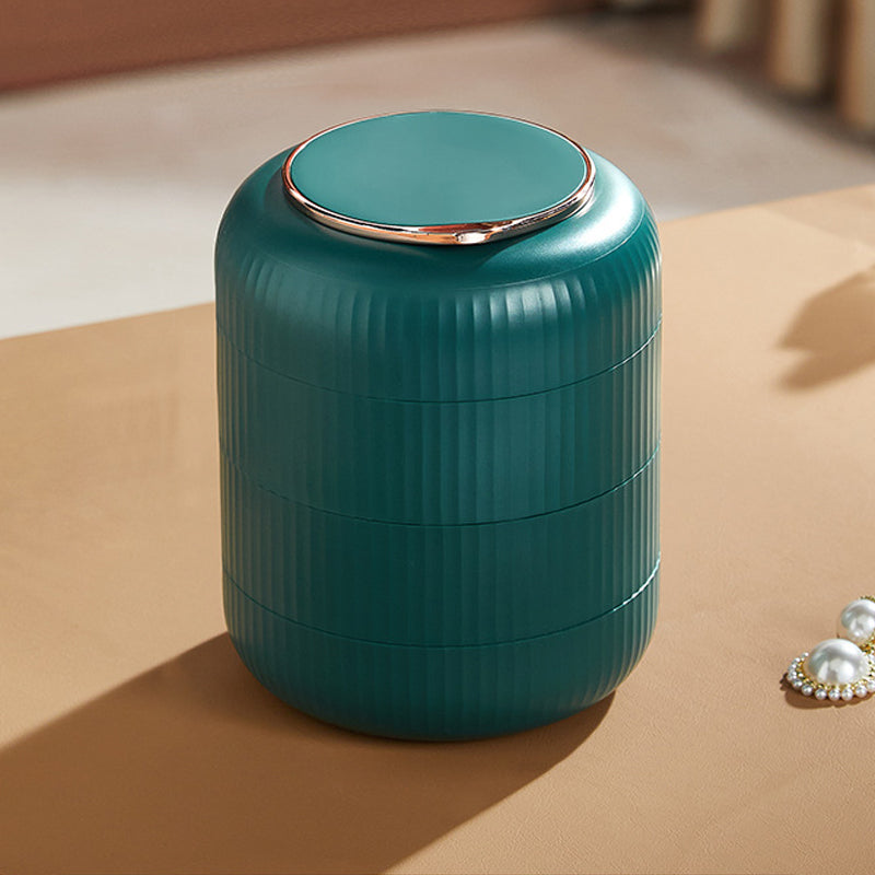 Meerlaagse roterende sieraden opbergdoos