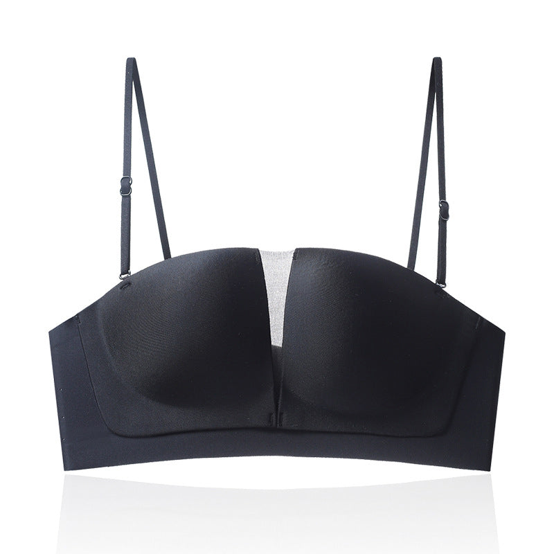 Antislip 3D-liftende en rimpelende naadloze beha uit één stuk