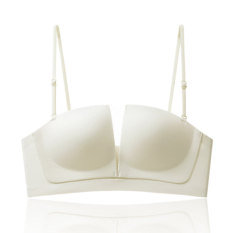 Antislip 3D-liftende en rimpelende naadloze beha uit één stuk