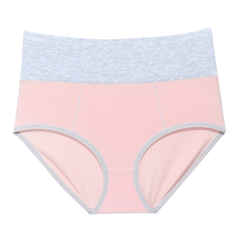 Nieuwe grote maten katoenen slip met hoge taille