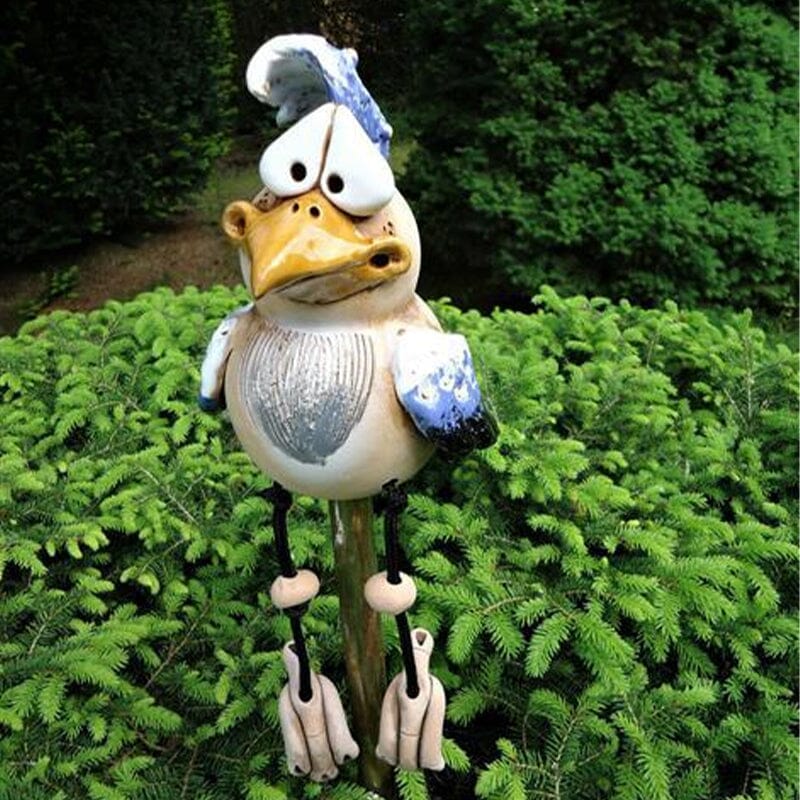 Hars Kip Tuinornament