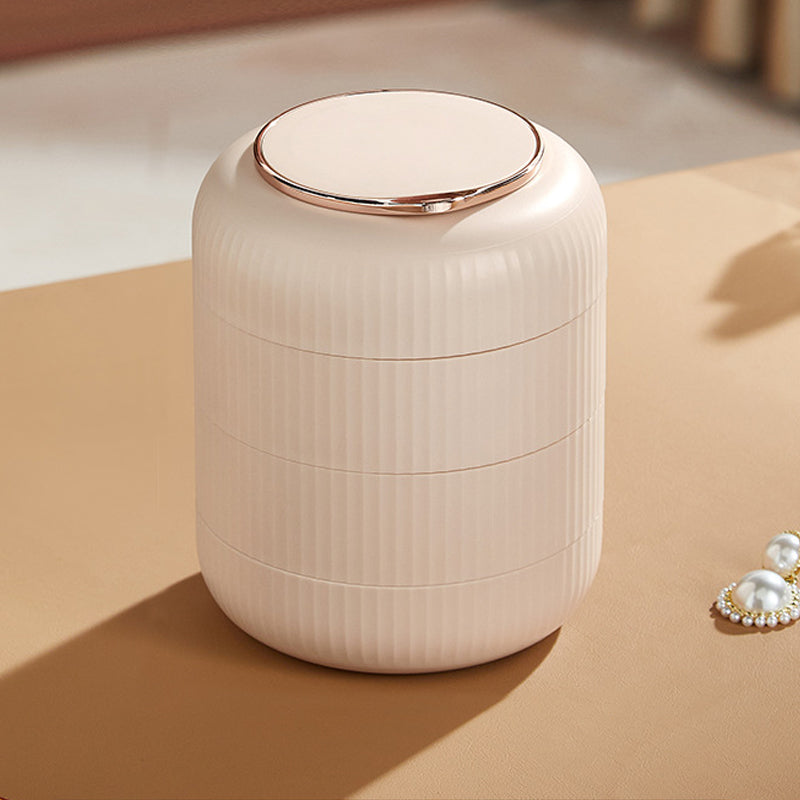 Meerlaagse roterende sieraden opbergdoos