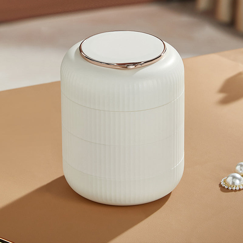 Meerlaagse roterende sieraden opbergdoos